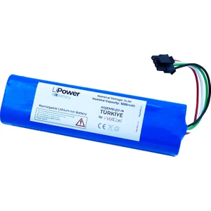 LiPower Roborock S5 Max Robot Süpürge Bataryası 5200MAH Pil