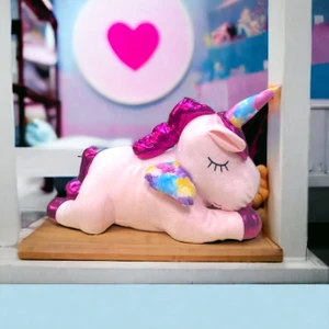 Mellito Toyzz Unicorn Tek Boynuzlu At Ponny Uyku Arkadaşı Peluş Oyuncak