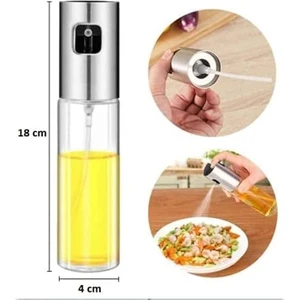 Sedin Kutusu 100 ml Çok Amaçlı Spreyli Cam Şişe Yağdanlık Sosluk