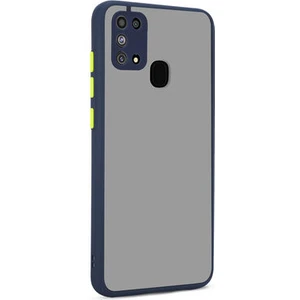 Samsung Galaxy M31 Kılıf Sade Mat Görünümlü Vulcan Silikon Kapak