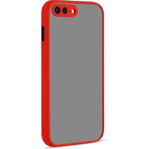 Apple iPhone 7 Plus Kılıf Sade Mat Görünümlü Vulcan Silikon Kapak