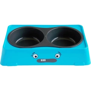 Plastik Mama Kabı İkili Kare