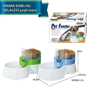 Mama Kabı+Su Şelalesi Yeşil-Mavi