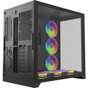 Warcry Evo Argb Temper Cam Type-C Atx Gaming Kasa