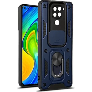 M.TK Moveteck Xiaomi Redmi Note 9 Kılıf Kamera Korumalı