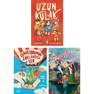 Uzun Kulak - Dinozorumun Saklandığı Yer - Sayı Büyücüsü 3 Kitap