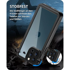 M.TK Moveteck Apple iPhone 12 Pro Max Kılıf 360 Derece Tam Kaplar