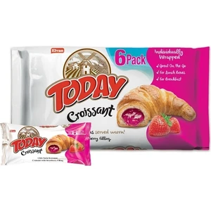 Today Kruvasan Çilekli 40 gr 6 Adet (1 Kutu)