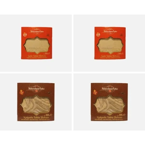 Abdurrahman Tatlıcı Sade Tahin Helvası 300 g (2 adet) Kakaolu Tahin Helvası 300 g(2 adet)