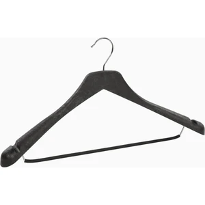 10'lu DCK 45cm Ahşap Görünümlü Dolgulu BH Plastik Takım Askısı