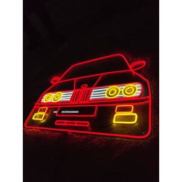 Dekoraven Bmw E 30 Neon LED TABELA(64X46CM) Fiyatı