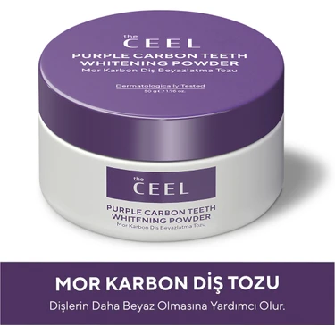 The Ceel Diş Aktif Mor Karbon Diş Tozu 50