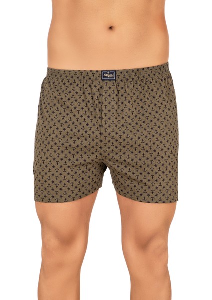 Özkan 11810 5'li Paketli Erkek Pamuklu Esnek Yumuşak Desenli Penye Boxer Şort Külot indirimleri