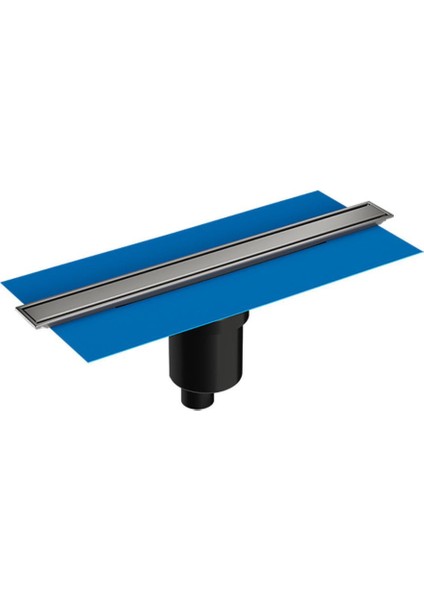 Vitra 59980479000 Eco Flow DK100 60CM Duş Kanalı - Mat Krom Alttan- 5702035