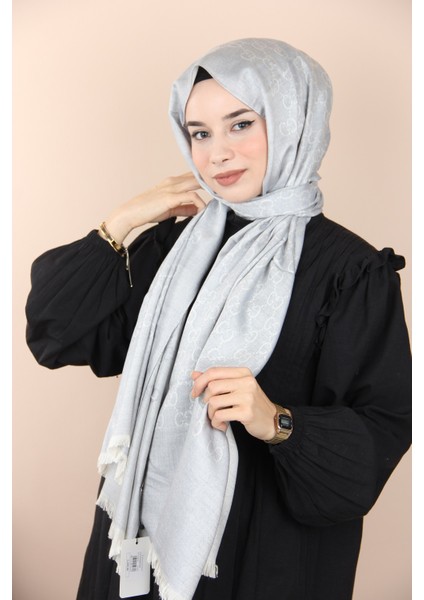Buz Mavisi Gucci Kaşmir Şal