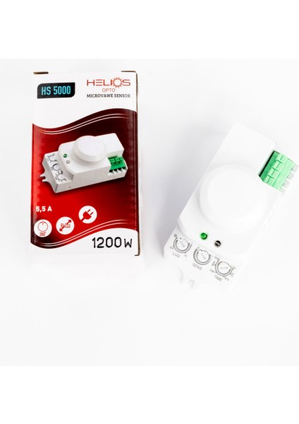 Helios Opto 120W 360 Derece Algılama Açılı Infrared Radar Sensör Hs 5000