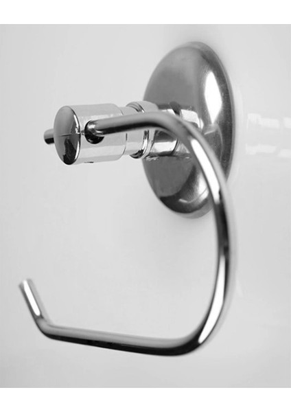 Metal Sağlam Krom Tuvalet Kağıtlık Aparat Kapalı Wc Kağıt Standı Bez Havluluk Paslanmaz