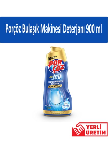 Bulaşık Makinesi Deterjanı 900 ml x 4 Adet