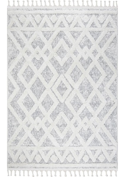 Norway Bukleli Premium Yumuşak Peluş Post Iskandinav Oturma Odası Salon Halısı 65373A