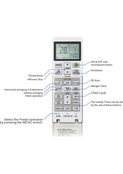 Heavy SRK50ZS-W(S) A++ 18000 BTU/h Inverter Duvar Tipi Klima