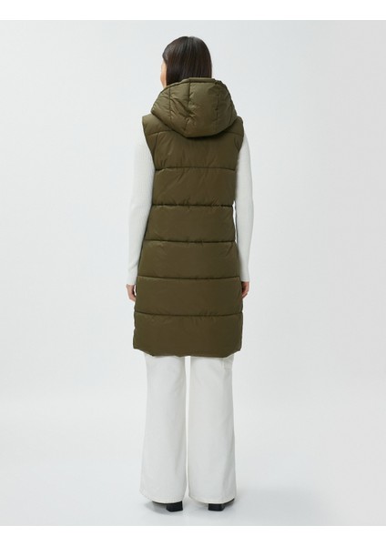 Şişme Yelek Fermuarlı Kapüşonlu Cepli fırsatları