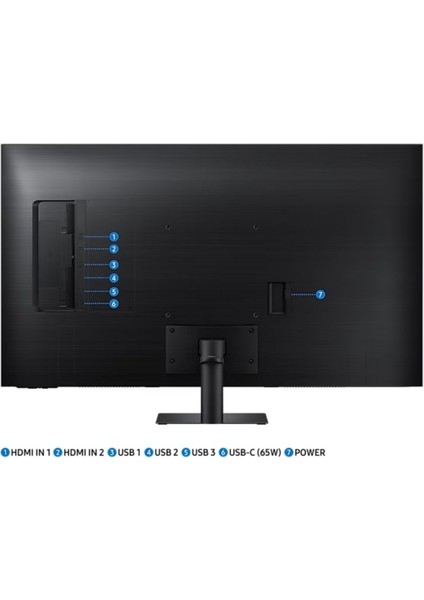 43" M7 LS43BM700UPXUF 60Hz 4ms (HDMI+Type-C) UHD Akıllı Monitör