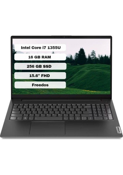 V15 G4 Intel Core i7 1355U 16GB 256GB SSD Freedos 15.6" FHD Taşınabilir Bilgisayar 83A1003NTX