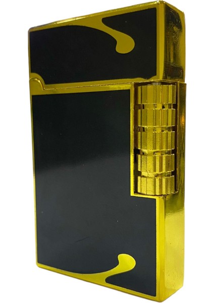 Siyah Desenli Yandan Çarklı Metal Gazlı Çakmak 109318 indirimleri