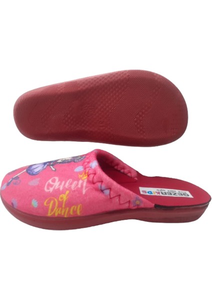 Kız Çocuk Nar Çiçeği Bale Figürlü Ev Içi Terlik GZRR62-028 indirimleri