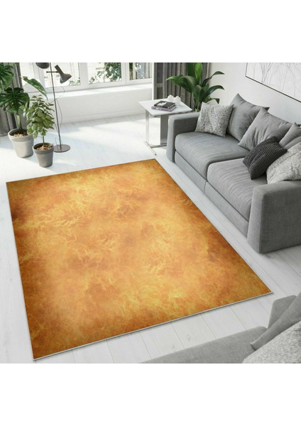 Dijital Baskı Dekoratif Kaymaz Taban Yıkanabilir Halı NO:1154