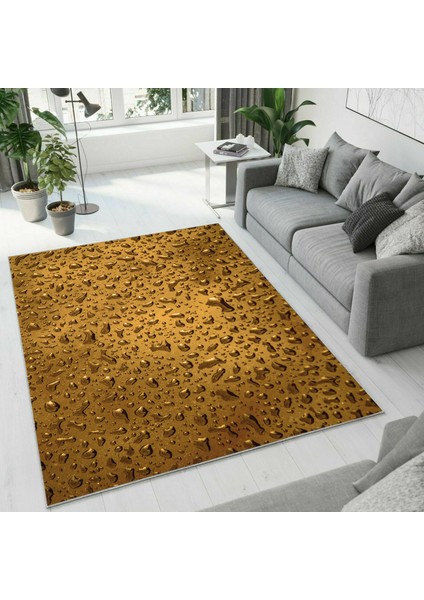 Dijital Baskı Dekoratif Kaymaz Taban Yıkanabilir Halı NO:1665