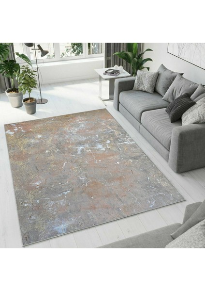Dijital Baskı Dekoratif Kaymaz Taban Yıkanabilir Halı NO:1127