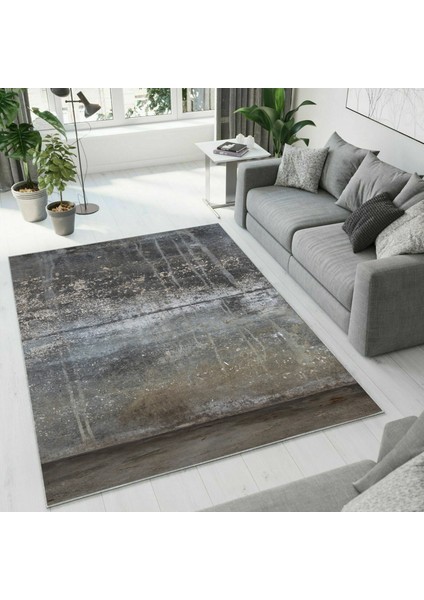 Dijital Baskı Dekoratif Kaymaz Taban Yıkanabilir Halı