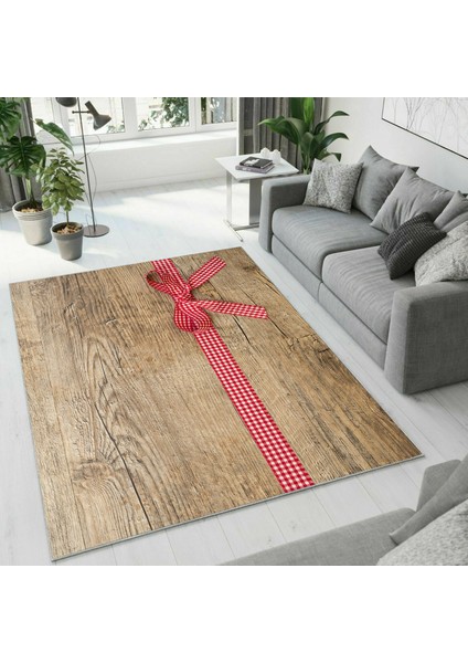 Dijital Baskı Dekoratif Kaymaz Taban Yıkanabilir Halı