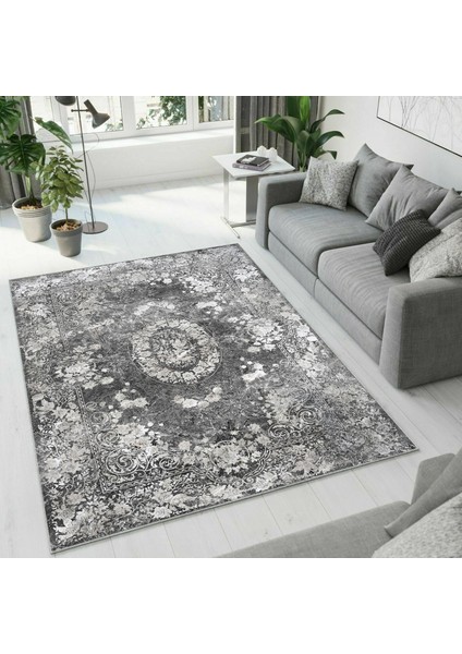 Dijital Baskı Dekoratif Kaymaz Taban Yıkanabilir Halı