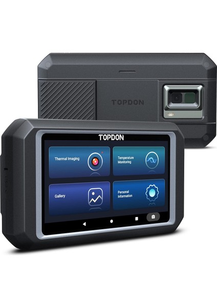 TC003 Termal Kamera, 256X192 Ir Yüksek Çözünürlüklü Çift Kamera