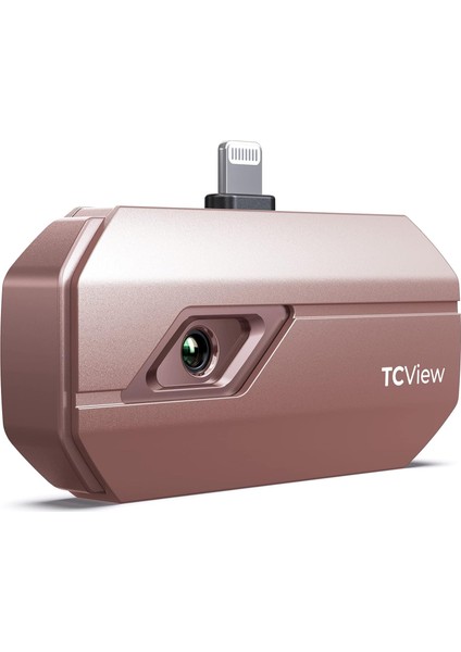 TC002 Ios Için Termal Kamera 256 x 192 Ir Yüksek Çözünürlük - Pembe