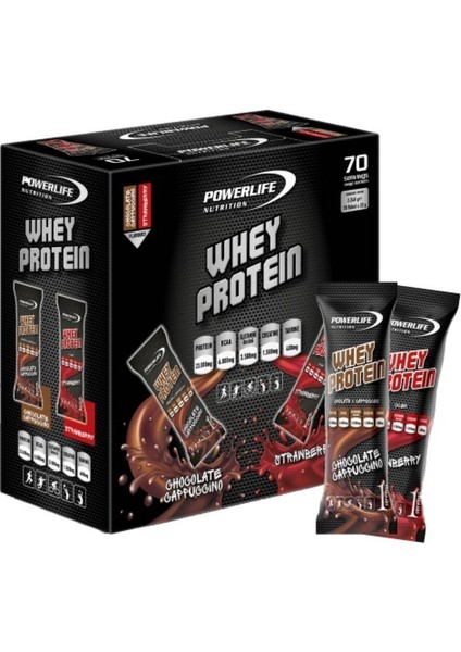 Whey Protein 70 Servis Çilek & Çikolata Aromalı