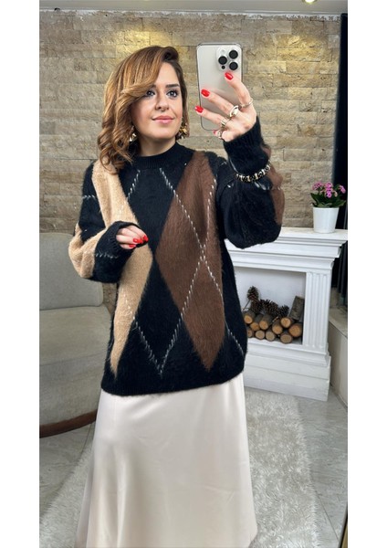 Baklava Desenli Kazak