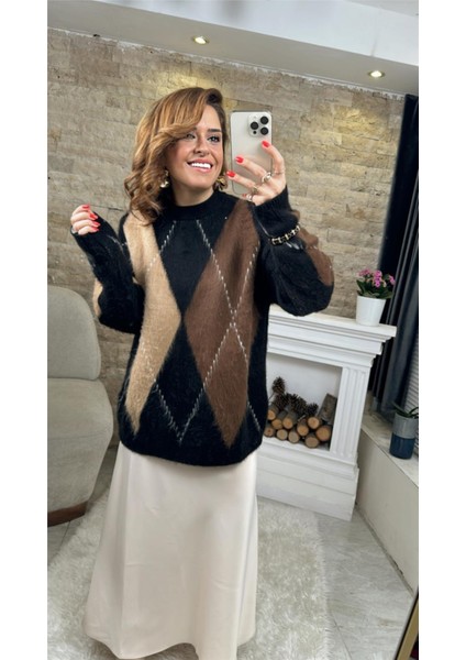 Baklava Desenli Kazak fırsatları