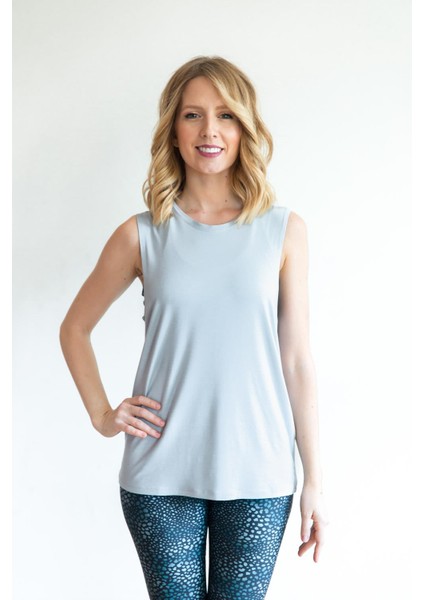 Sırt Detaylı Leaf T-Shirt Gri fiyatları