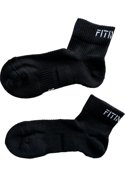 Premium Performas Bilek Spor Çorap Unisex - Nefes Alır, Yumuşak Destek, Canlı Renk - Siyah fiyatları