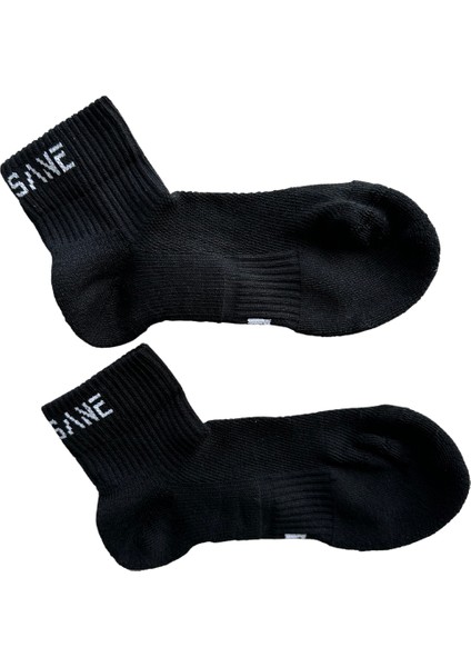 Premium Performas Bilek Spor Çorap Unisex - Nefes Alır, Yumuşak Destek, Canlı Renk - Siyah modelleri