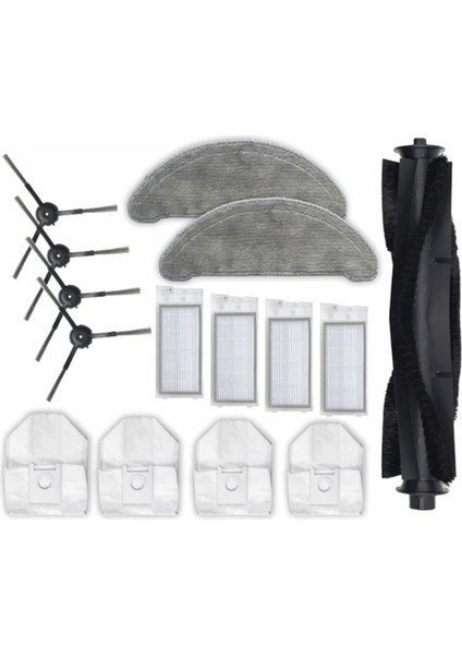 Xiaomi Roidmi Eve Artı Robotik Elektrikli Süpürge Paspas Bezi Hepa Filtre Ana Yan Fırça Toz Torbası Için Yedek Parçalar (Yurt Dışından) fiyatları