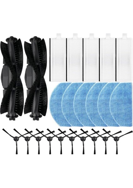 Honiture G20 / G20 Pro, Tikom G8000 / G8000 Pro, Laresar Evol 3 Robot Süpürge Parçaları Için Aksesuar Kiti (Yurt Dışından)