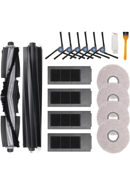 Ecovacs Deebot X2 Omni / X2 / X2 Pro / DEX86 Robot Süpürge Parçaları, Ana Fırça Paspas Bezi Için Aksesuar Kitinin Değiştirilmesi (Yurt Dışından)