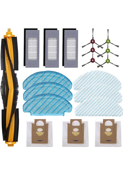 Ecovacs Deebot N10 N10+ N8 T8 Serisi Robot Süpürge Aksesuarları Için Yedek Yedek Parçalar (Yurt Dışından)