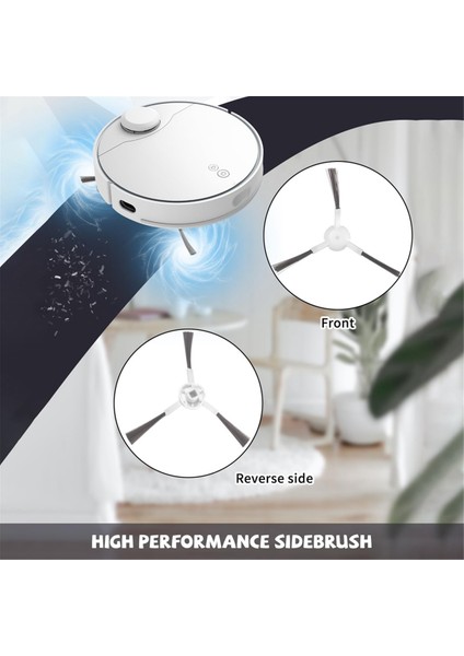 Dreame L10S ULTRA/L10 Ultra Robotlu Süpürge Ana Yan Fırça Hepa Filtreler Paspas Pedleri Toz Torbaları Yedek Parçalar (Yurt Dışından) fiyatları