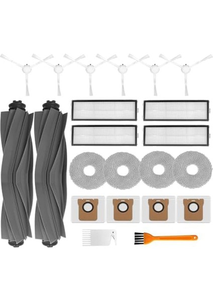 Dreame L10 Ultra /L10S Ultra Robot Süpürge Için Aksesuar Seti, Ana Fırçalı Aksesuarlar, Hepa Filtreler, Toz Torbaları (Yurt Dışından)