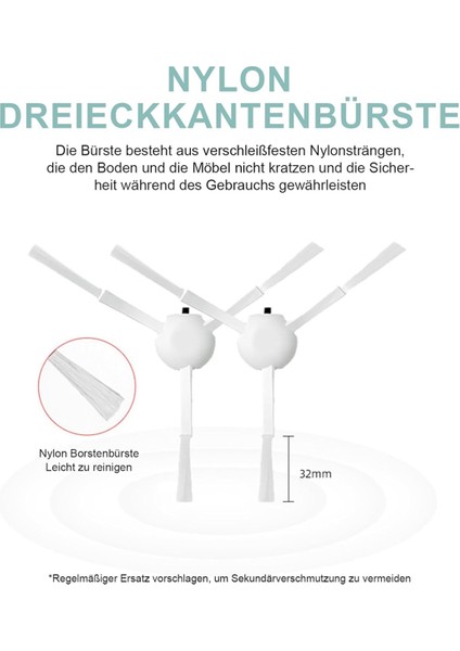 Dreame D9/d9 Max L10 Pro Elektrikli Süpürge Parçaları Ana Yan Fırça Hepa Filtreler Yedek Yedek Parça (Yurt Dışından) indirimleri